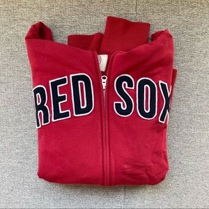 Boston Red Sox women zip up sweatshirt size medium